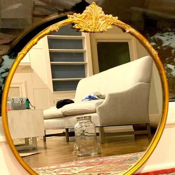 The mirror with the golden frame - Picture 5 of 6